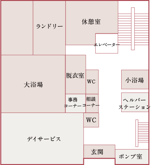 1階フロアマップ